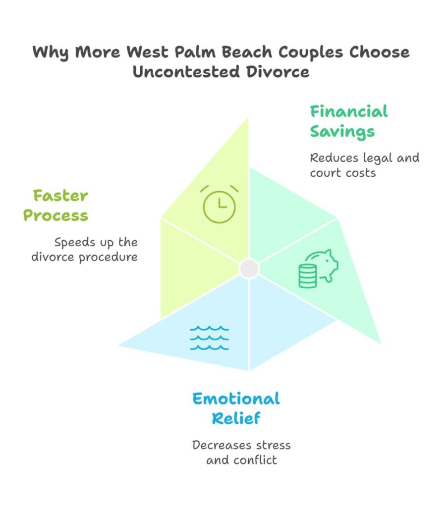 Why More West Palm Beach Couples Choose Uncontested Divorce