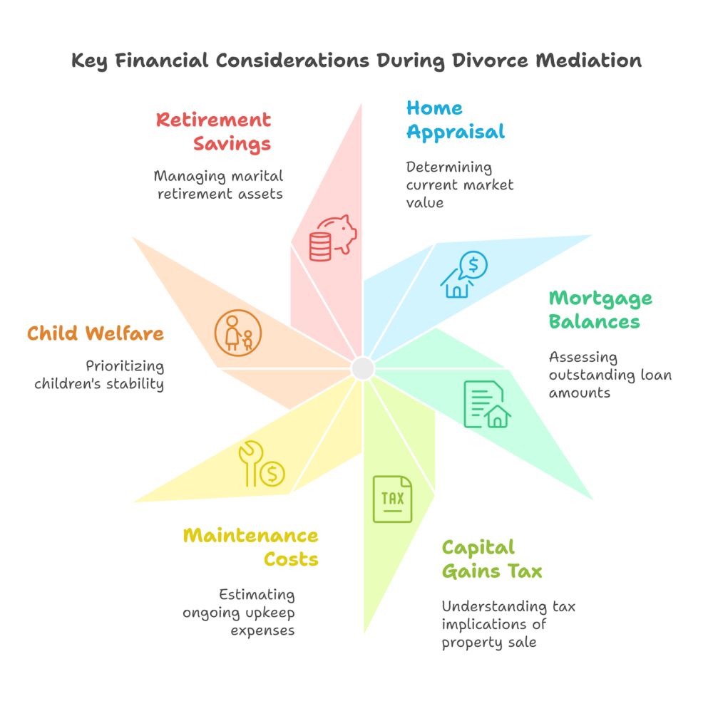Key Financial Considerations During Divorce Mediation