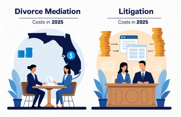Divorce Mediation vs Litigation Costs Florida: 2025 Complete Comparison 