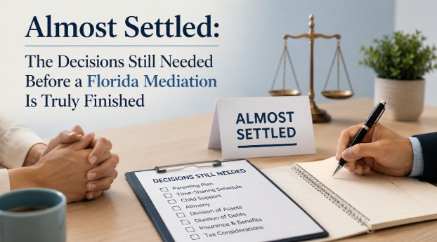 Almost Settled: The Decisions Still Needed Before a Florida Mediation Is Truly Finished